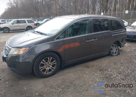 2011 Honda Odyssey Ex-L z USA, uszkodzony, nr VIN 5FNRL5H69BB082528